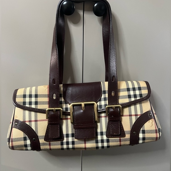 Burberry Handbags - sOLD.    Burberry authentic satchel bag like new